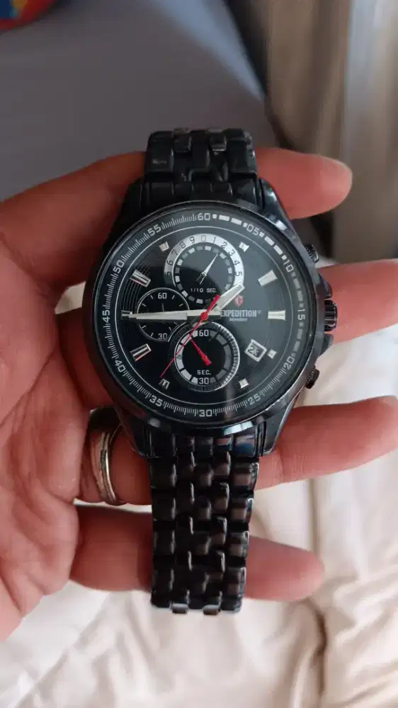 Jam Tangan Expedition Fullblack Original