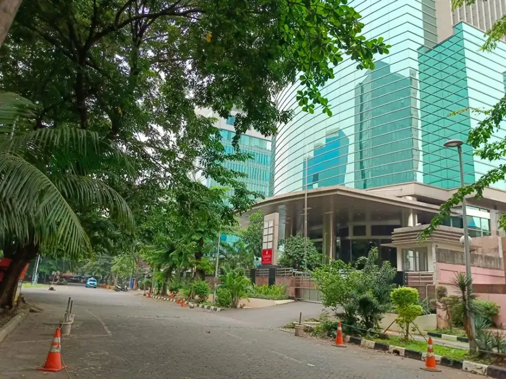Gedung Kemayoran 19 Lantai, LT 2775 m2, Lux Bangunan Thn 2016