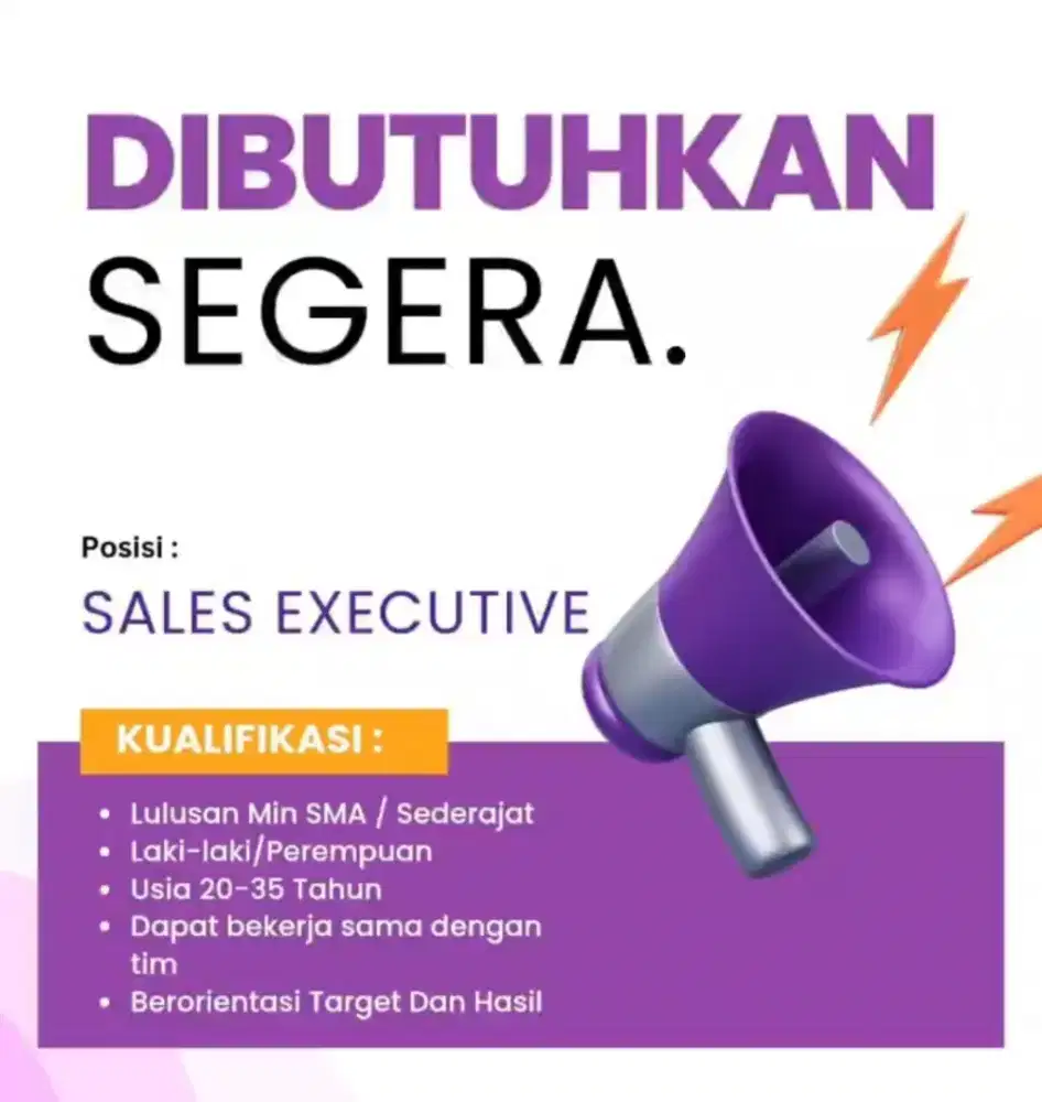 Lowongan Pekerjaan untuk Sales Bank Ternama