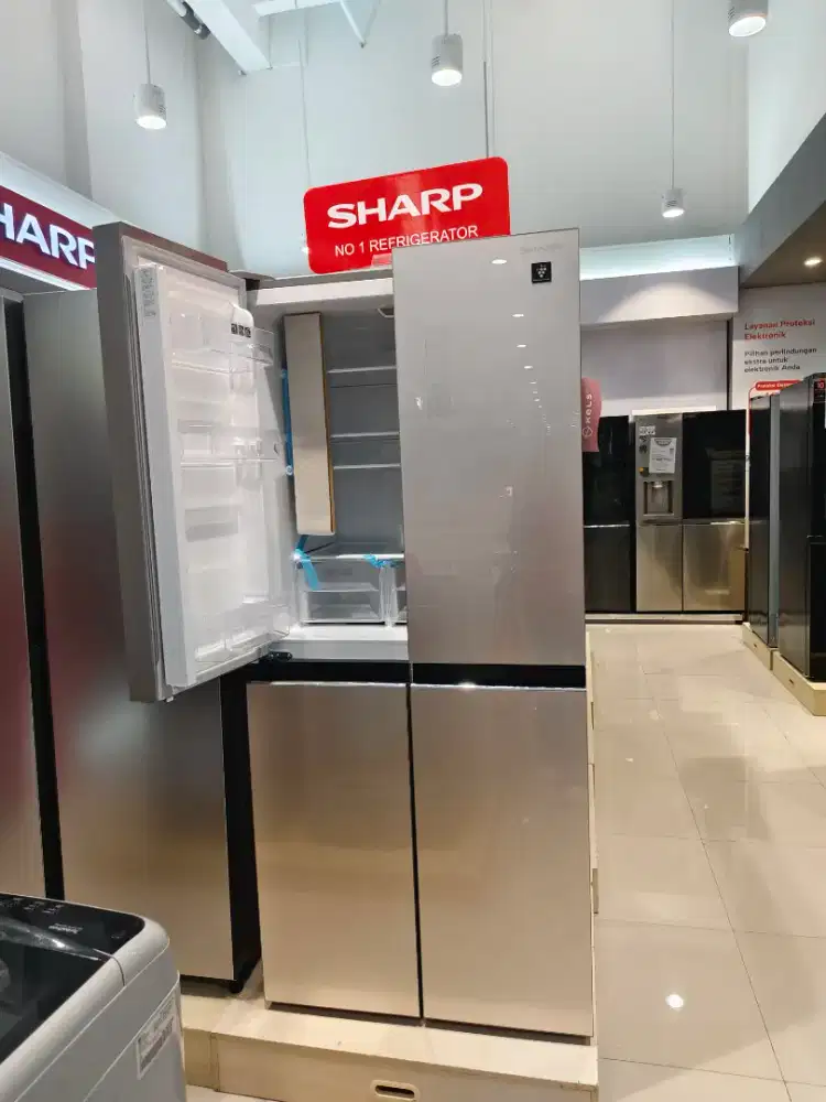 PROMO CREDIT KULKAS SHARP BUNGA 0%