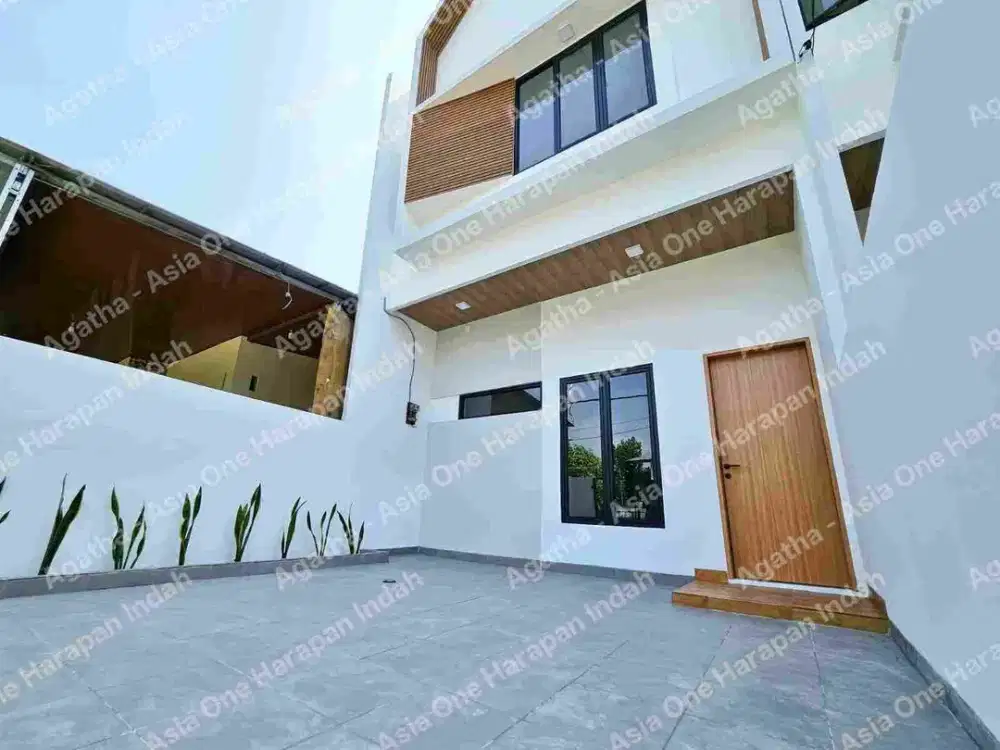 Rumah bangunan baru di Kota Harapan Indah, Bekasi