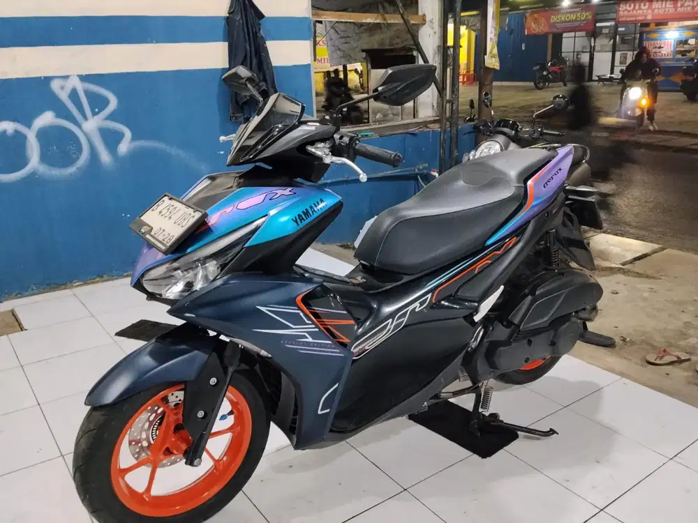 ($) yamaha aerox cybercity 2023 pajak hidup