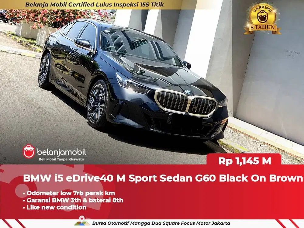[ LOW KM 7RB ] BMW i5 i 5 eDrive 40 eDrive40 M Sport G60 2024/2025