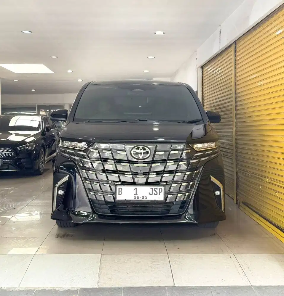 Toyota Alphard 2.5 Hyrid TSS ATPM 2025 August Automatic Hitam Vieta