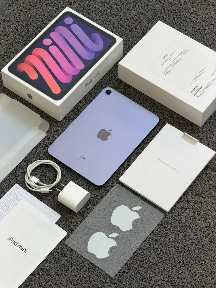 Apple iPad Mini 6 Purple 64gb WiFi Fullset