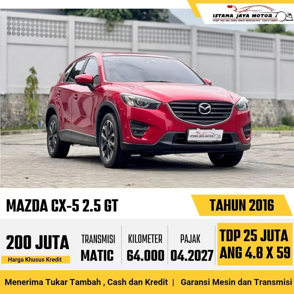 Mazda CX5 2.5 GT AT th 2016 #istana jaya motor