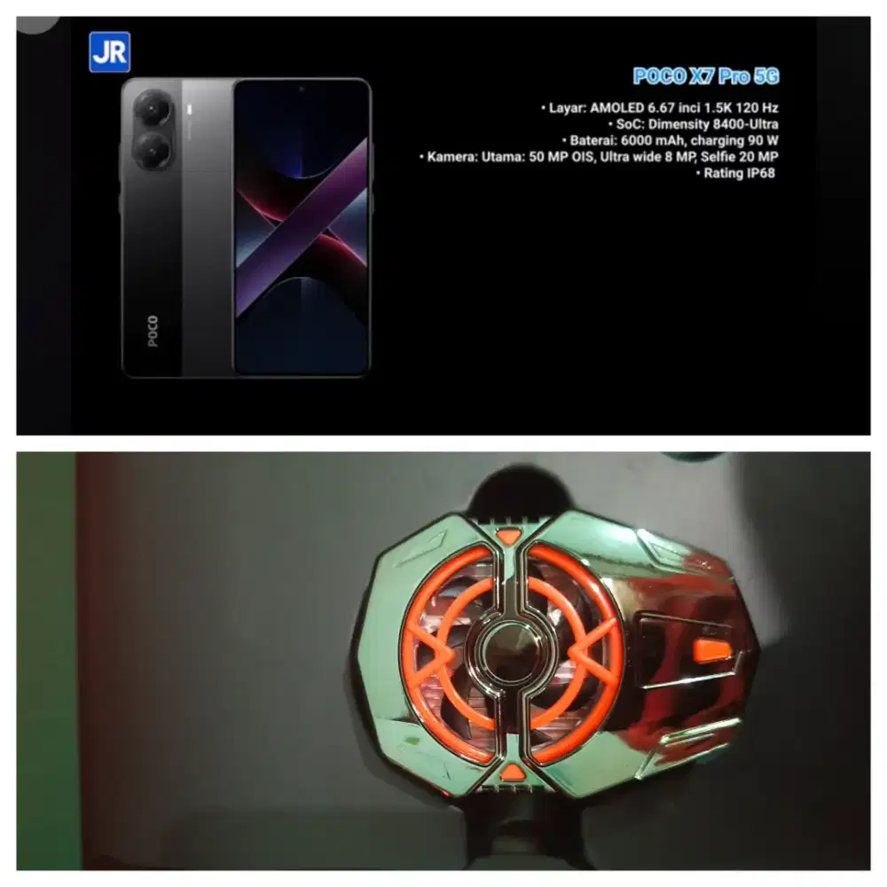 Hp gaming, poco x7 pro 12/512 antutu 1,5jtan