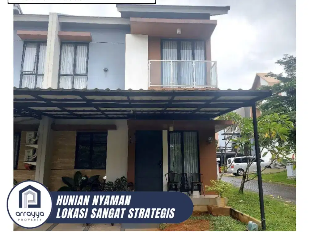 HUNIAN NYAMAN LINGKUNGAN SEJUK DAN ASRI LOKASI STRATEGIS DI SERPONG LAGOON (EN677)