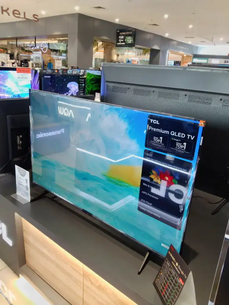 TCL QLED GOOGLE TV 4K 50