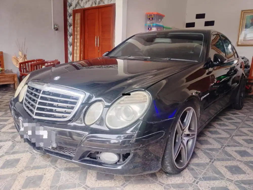 Mercedes Benz E200 W211 2009 Black Hitam 2010 2008 jual Mercy Tua