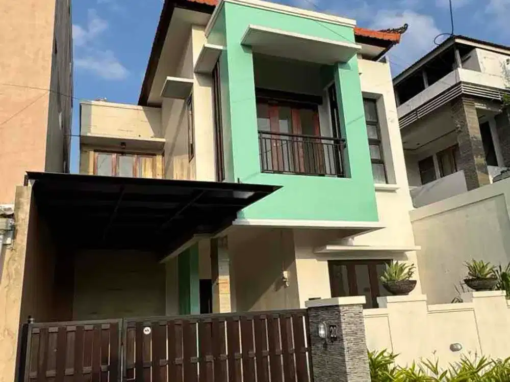 Rumah Minimalis Siap Huni Area Renon Tukad Badung Dkt Pantai Sanur Sedap Malam Panjer Sesetan