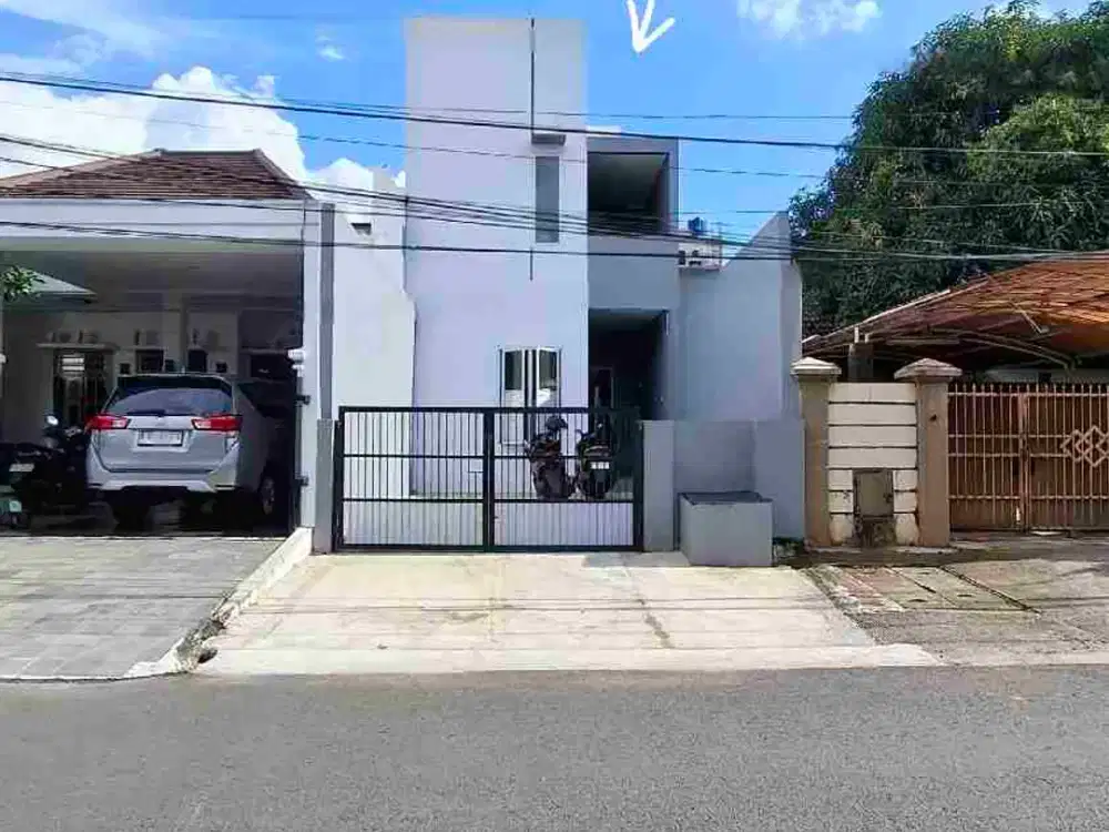 Brand New House Komplek AL 1 menit ke Jl Tb Simatupang Raya / Tol JORR Jalan depan 3 mobil lega