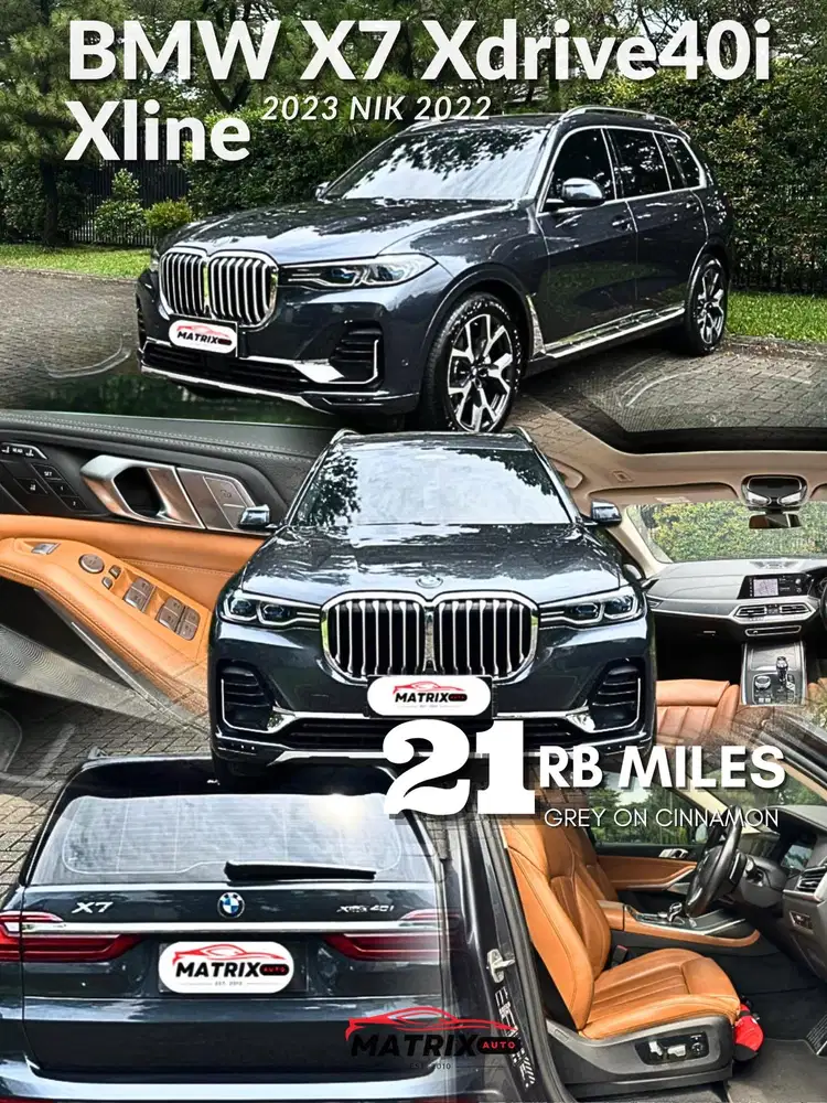 BMW X7 xDrive40i X Line 2022! BMW X7! X7 2023! X7! Mobil bmw X7 !