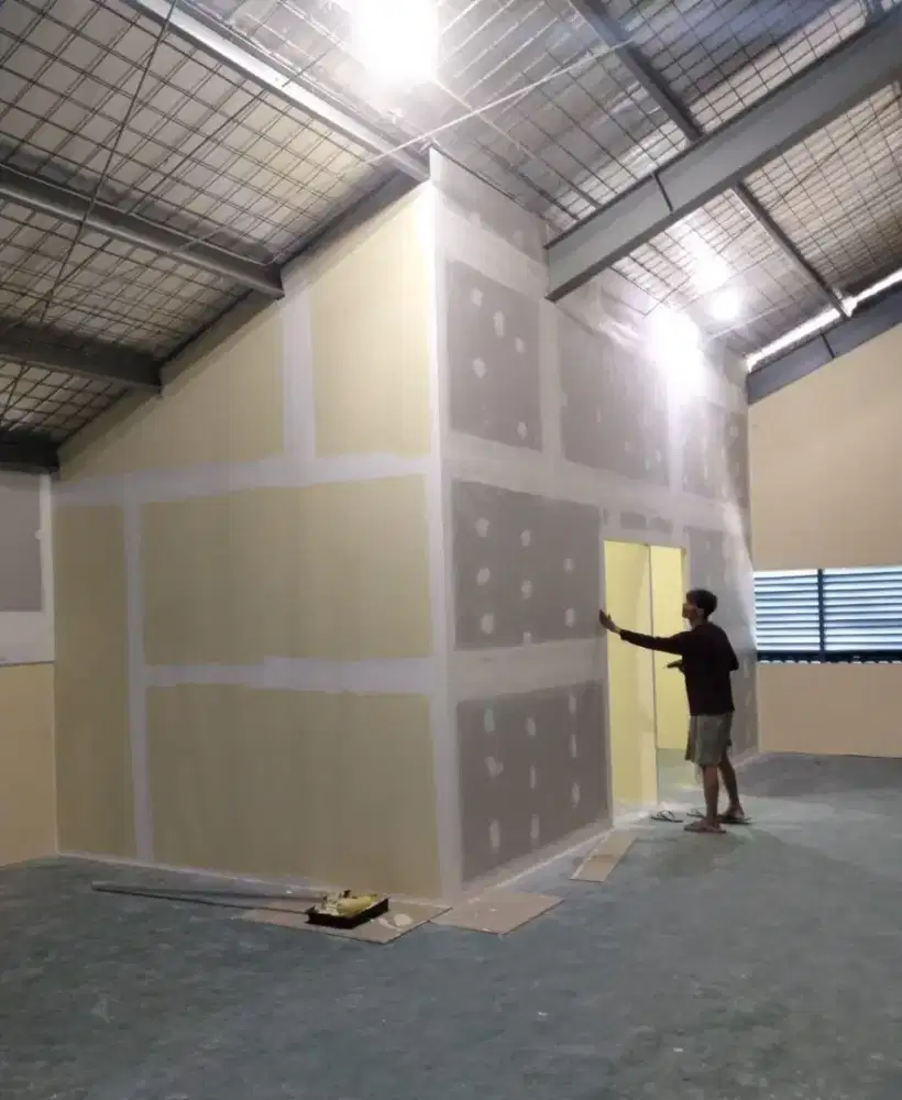 Kami spesialist gypsum dan partisi gypsum jasa pasang murah