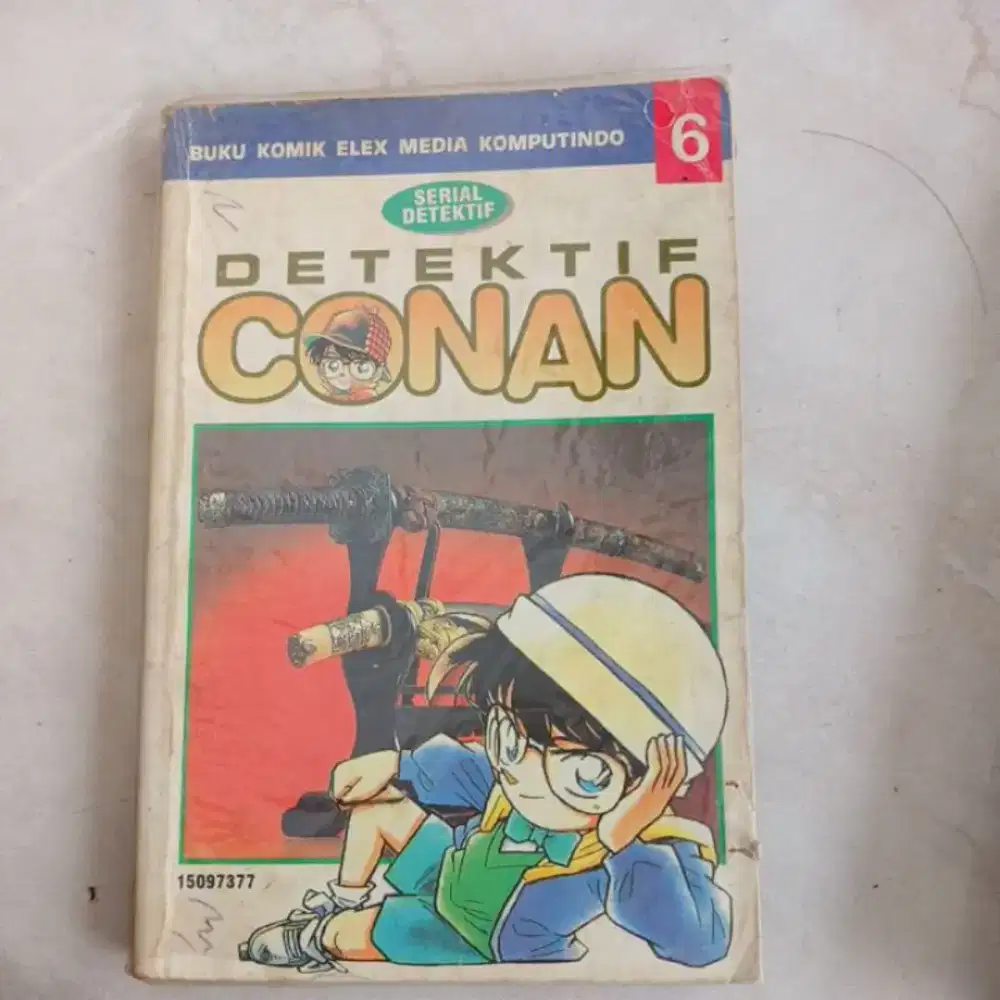 Buku komik detektif Conan edisi 6