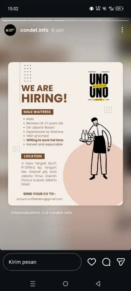 Nyari kerjaan freelance