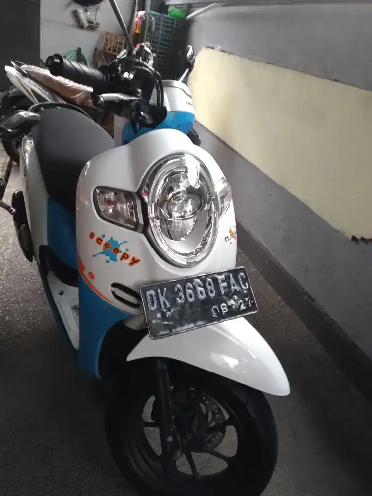 Scoopy new tahun 2017 mulus