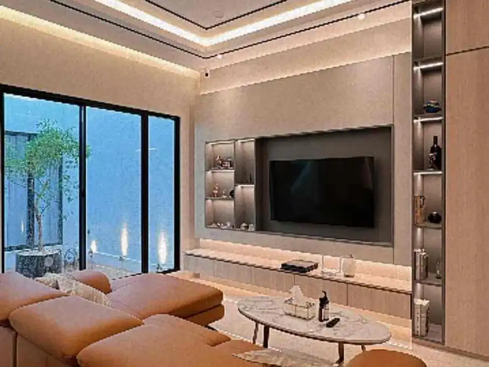 Rumah mewah furnish di Gading Serpong Cluster Mozart