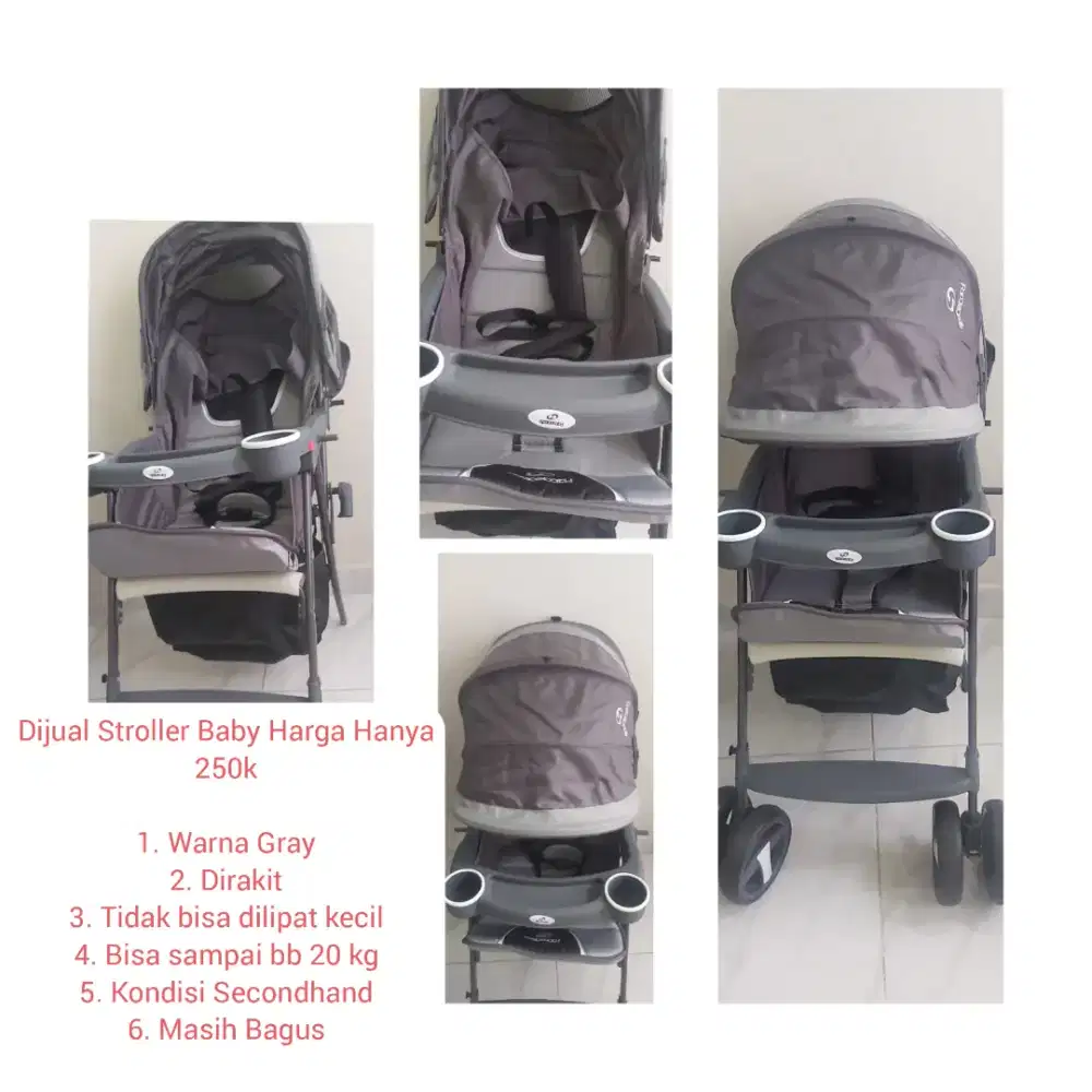 Dijual Stroller Baby bagus poll