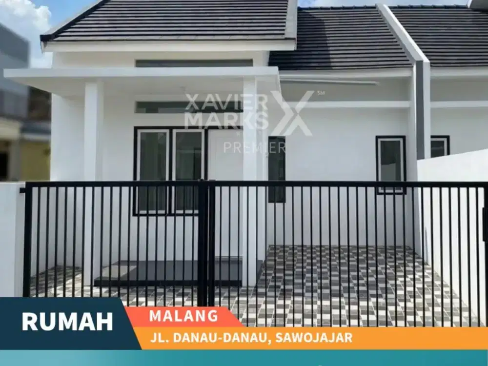 Rumah Hook Sawojajar Malang 3KT SHM Lokasi Strategis Murah