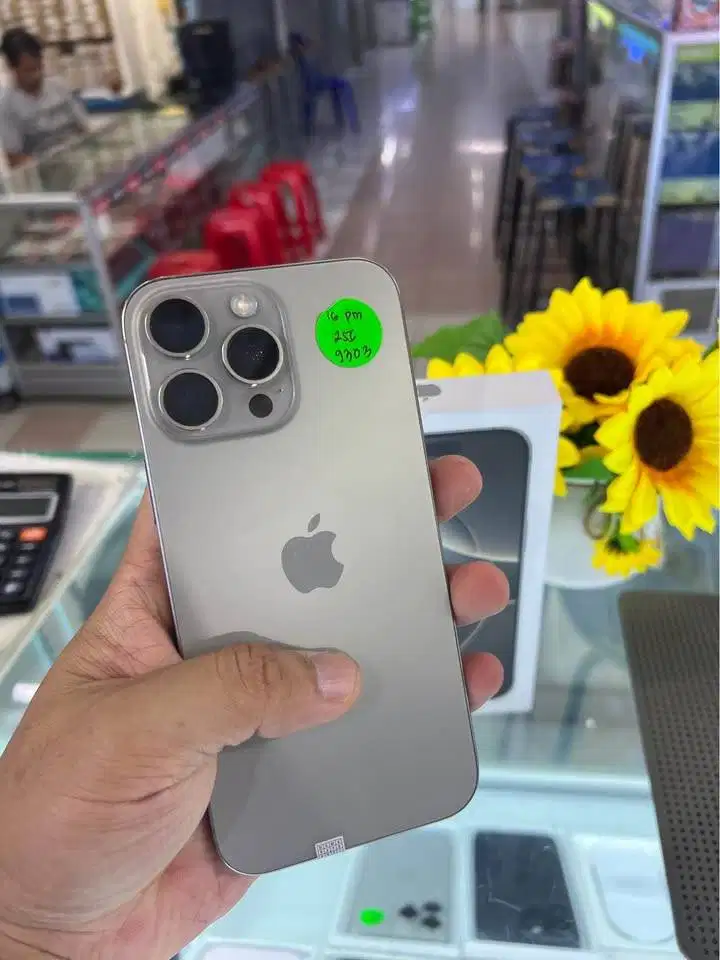 Iphone 16 Promax 256 IBOX (Natural Titanium) Fullset Jossjiss