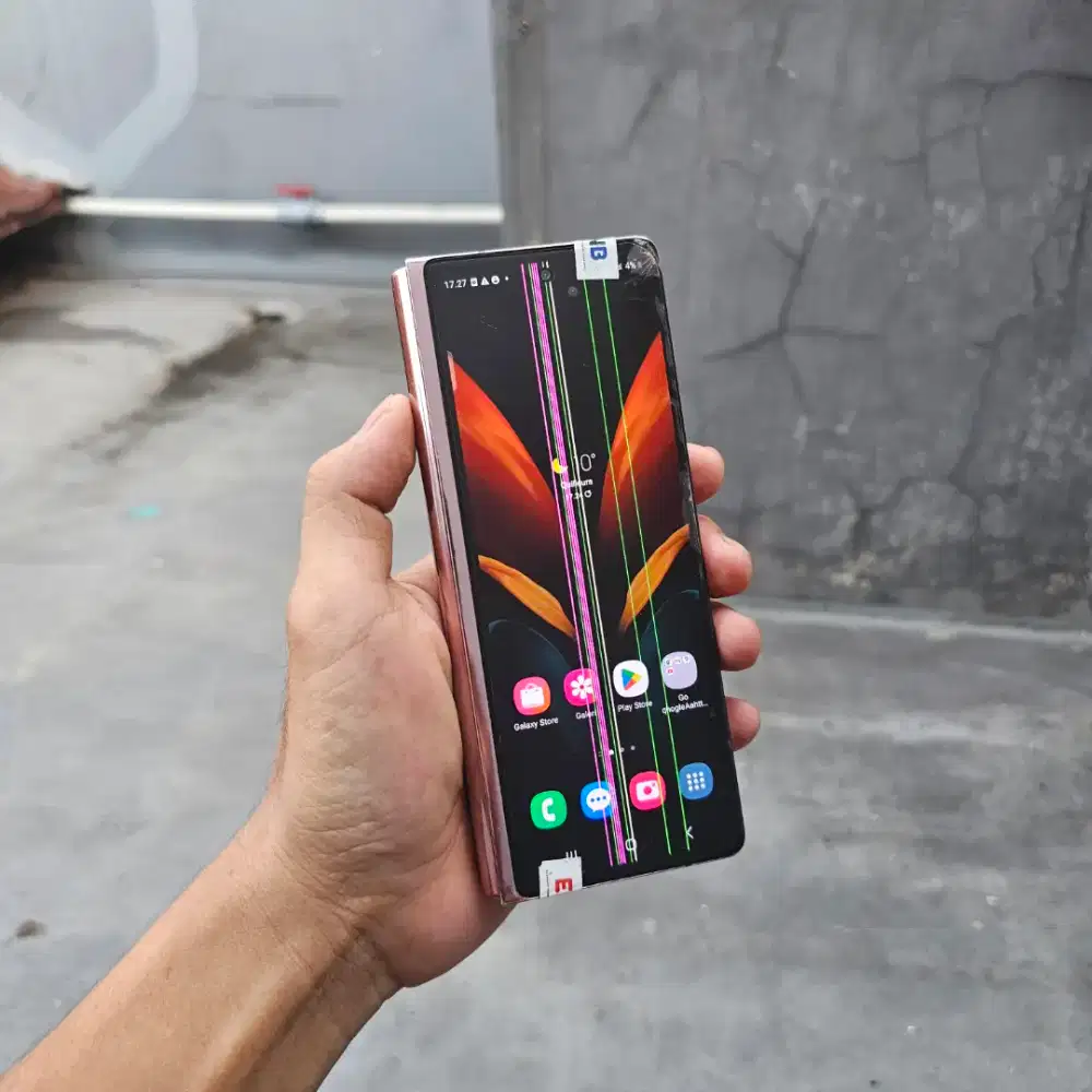 SAMSUNG GALAXY Z FOLD 2 EX INTER 12/256 GB MINUS FUNGSI 100% NORMAL