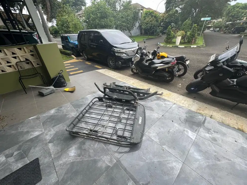 SET BUMPER GUARD FRONT GUARD DAN ROOF RACK