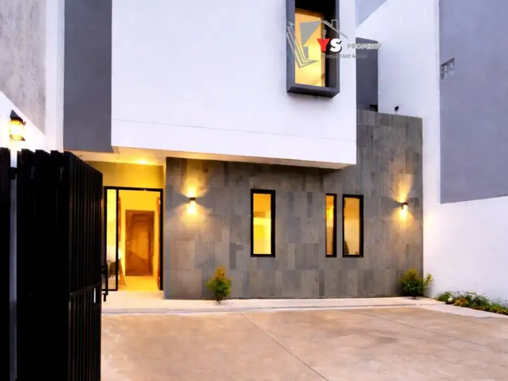 ZN45 Rumah Baru Modern 131 m2 Tebet Barat Jakarta Selatan