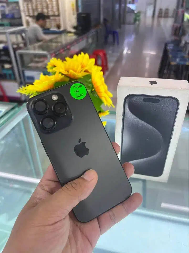 Iphone 15 PRO 128 IBOX (Black) Fullset Jossjiss