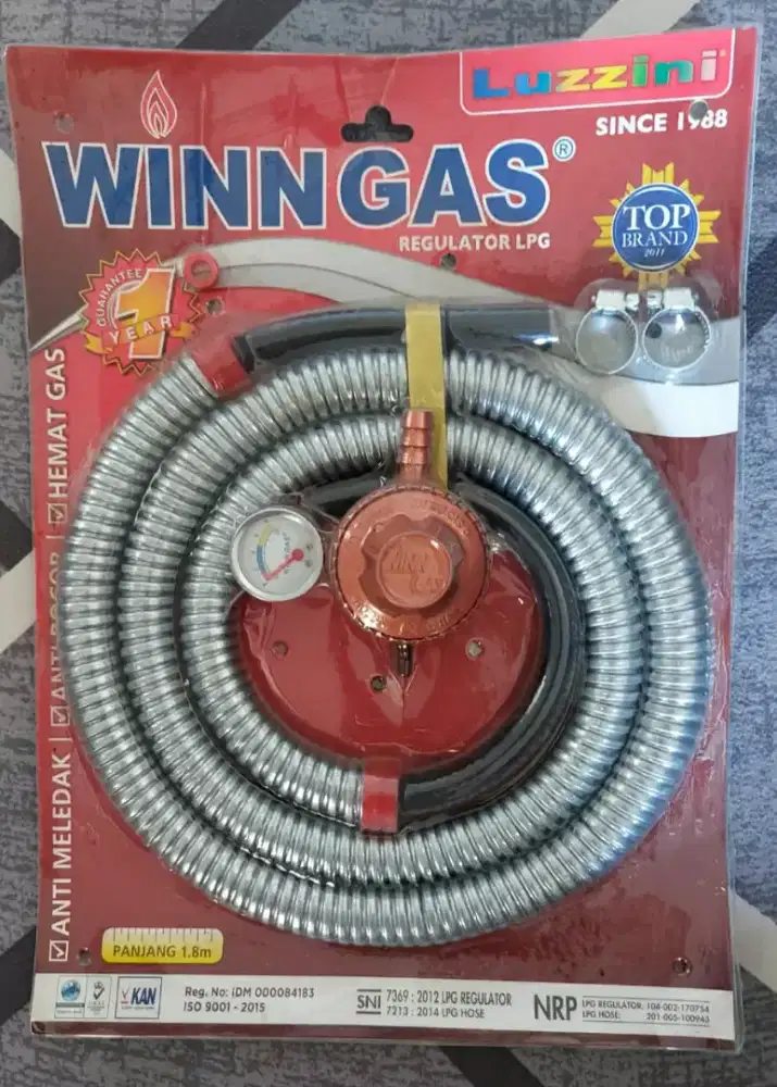 Selang dan Regulator Winn Gas
