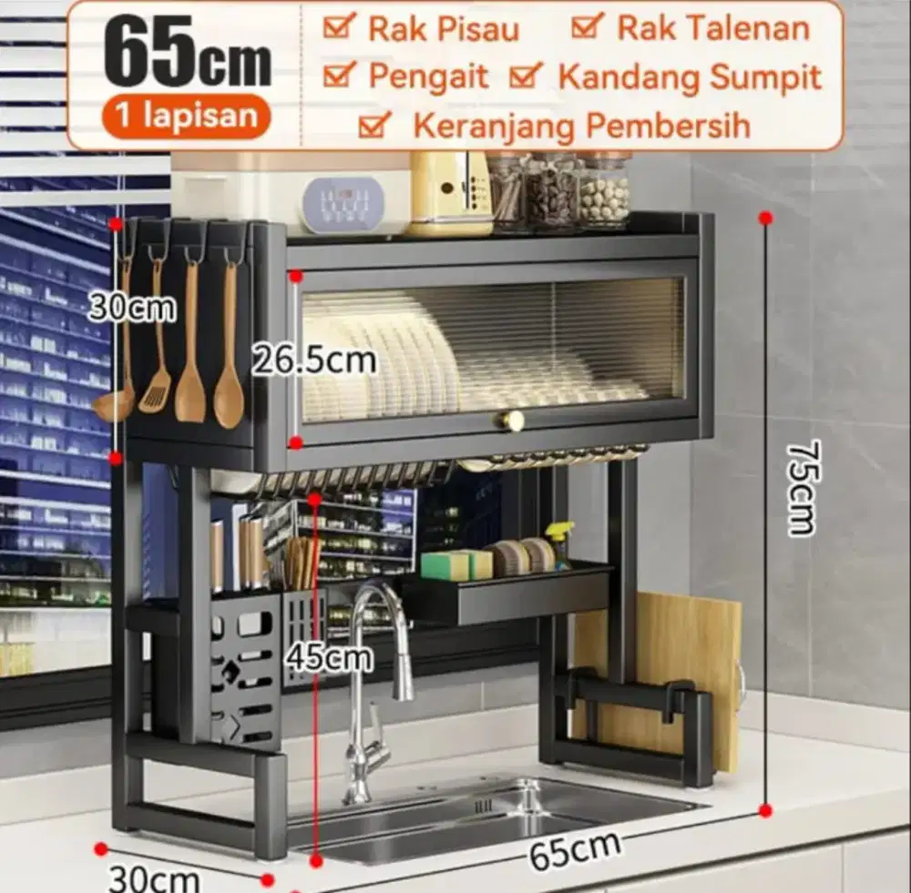 Dijual rak piring wastafel
