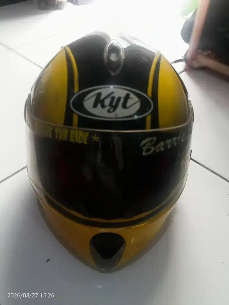 Helm KYT udah ga pakai