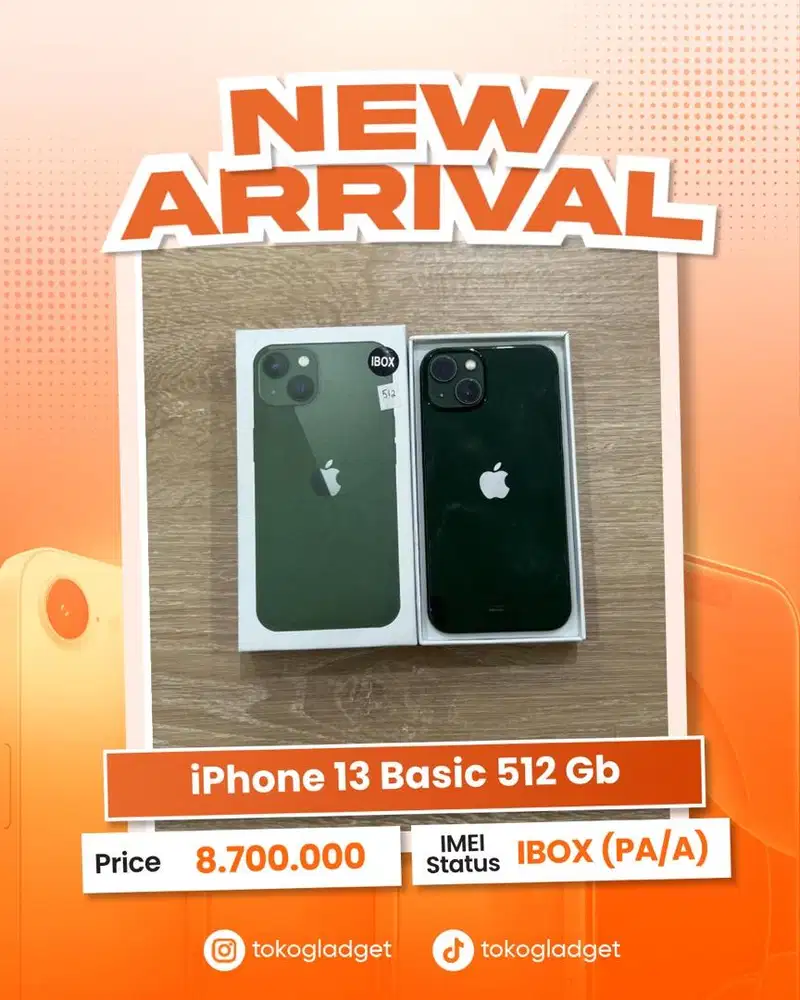 iPhone 13 Basic 512 Gb ex IBOX