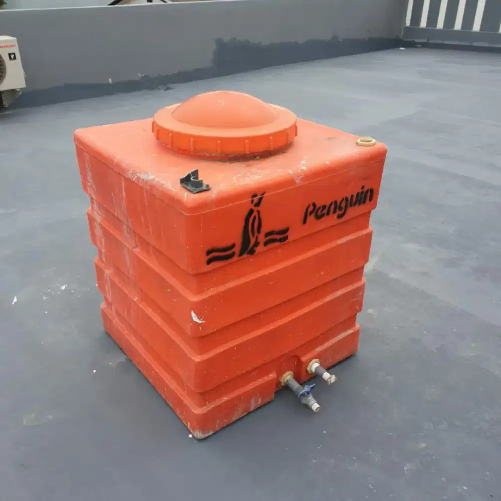 Toren air penguin 500 liter bekas murah
