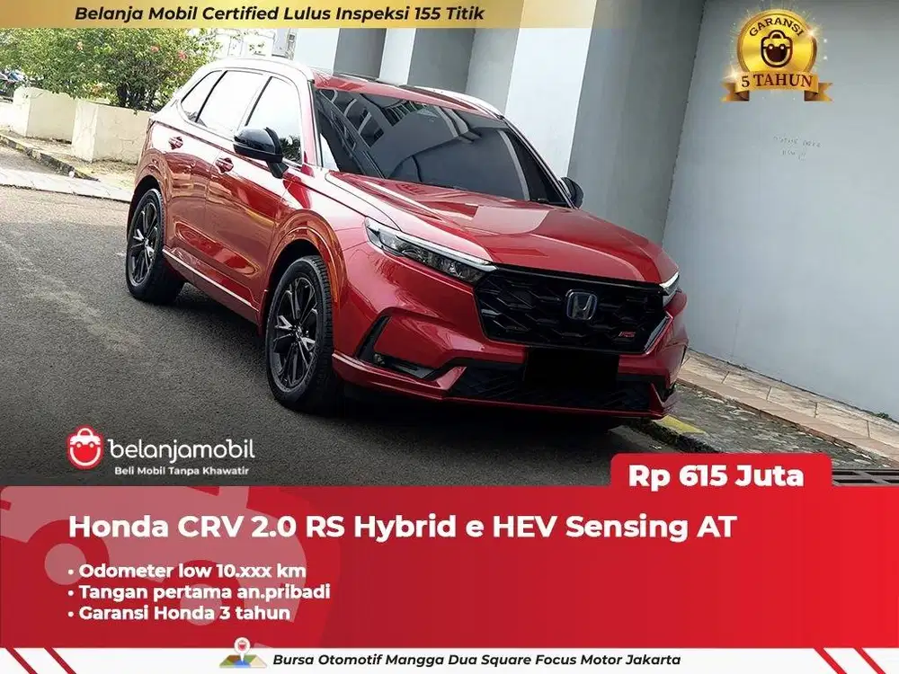 [ LOW KM 10RB ] Honda CR-V CR V CRV 2.0 RS Hybrid EV Sensing 2024/2025