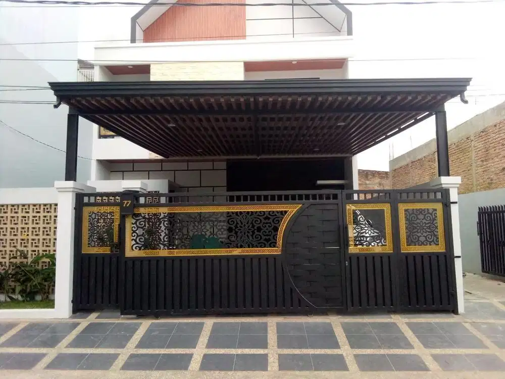 Kanopi kombinasi duma