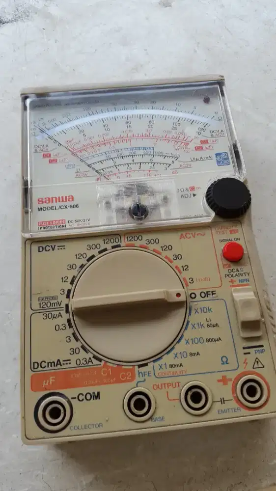 Multi Tester Sanwa Cx-506 Japan Normal mls jrg pakai