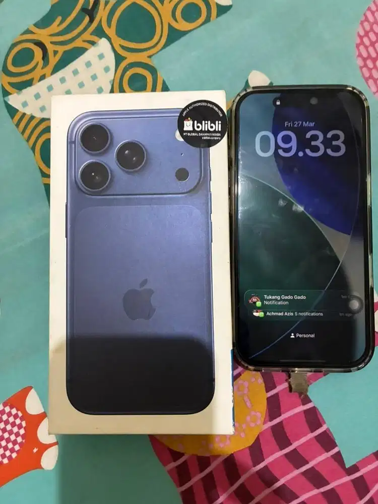 Iphone 17 pro 256gb blue