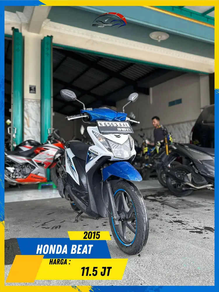 HONDA BEAT 2015 TERMURAH SE MALANG BOSKUU HIKMAH MOTOR KEPUH