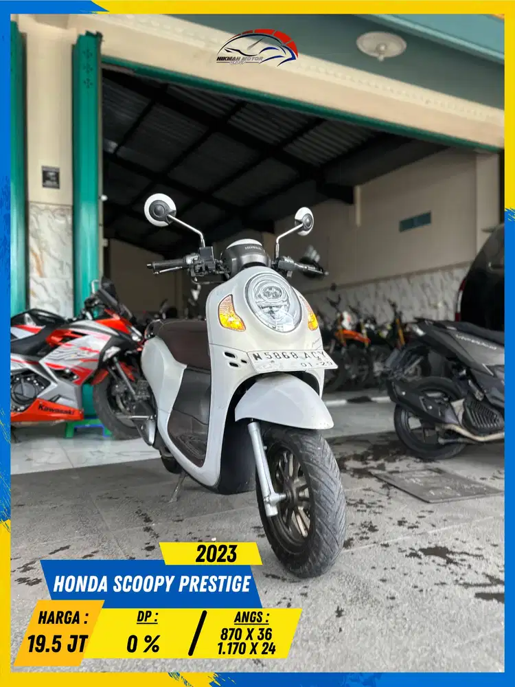 HONDA SCOOPY PRESTIGE 2023 NEGO SAMPE DEAL BOSKUU HIKMAH MOTOR KEPUH