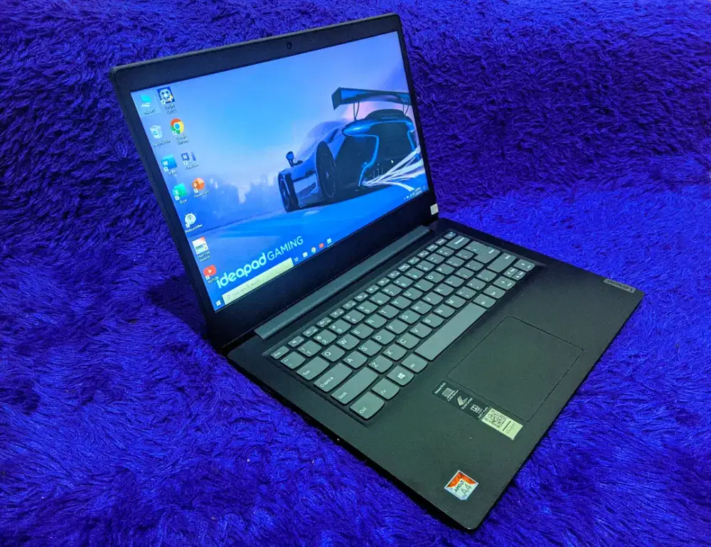 Laptop Lenovo spek gaming slim mulus