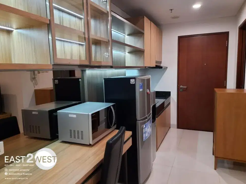 Disewakan Apartemen Roseville BSD City Tangerang Selatan 1 Bedroom Fully Furnished Bagus Nyaman Siap Huni
