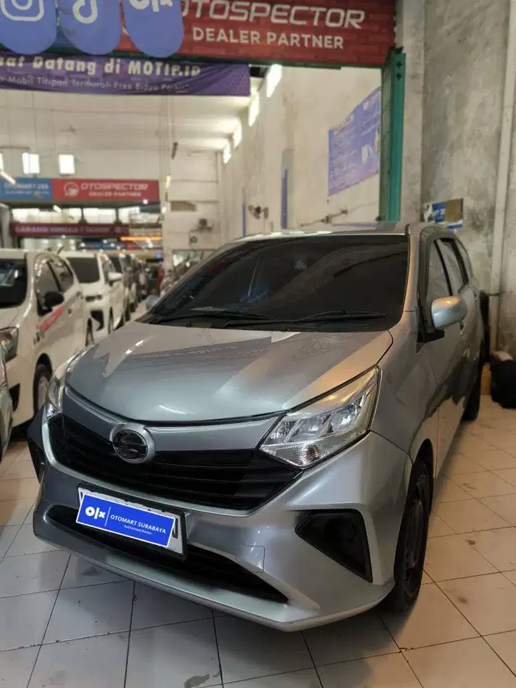 DAIHATSU 2021 SIGRA X 1.2 A/T SILVER MURAH OTOMART 286 KENJERAN