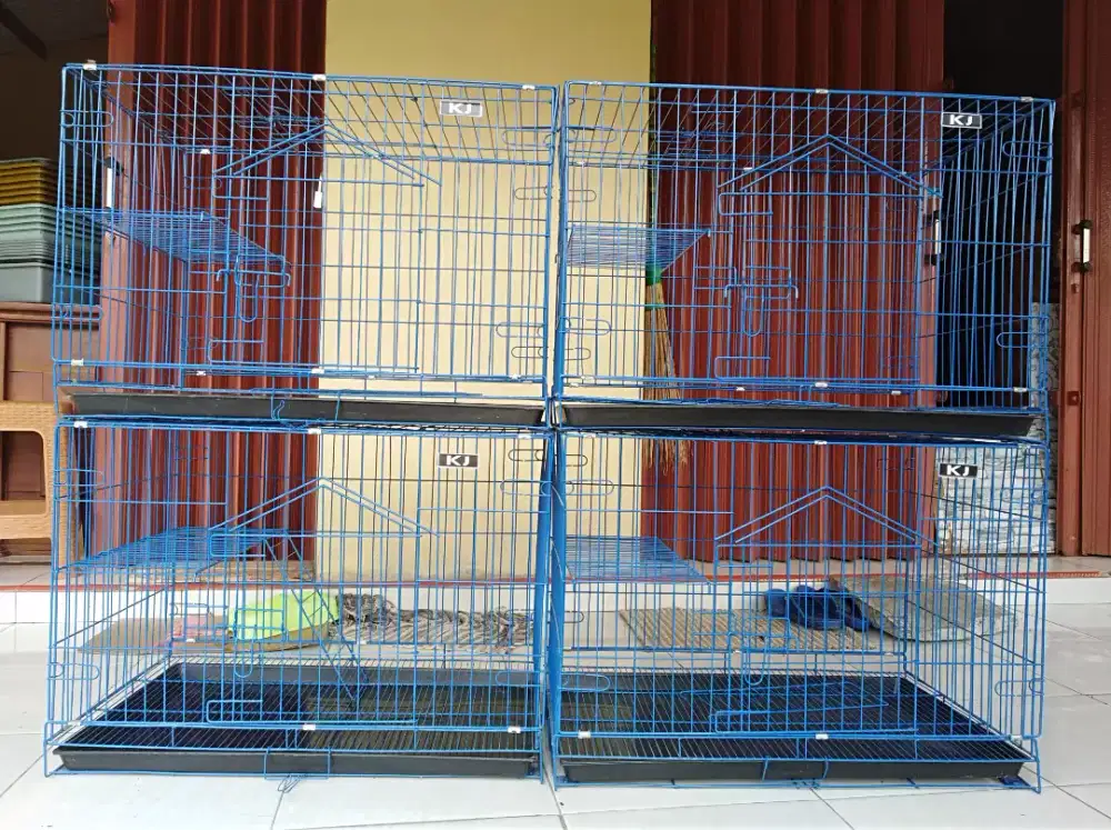 Kandang kucing 75 x 45 x 50