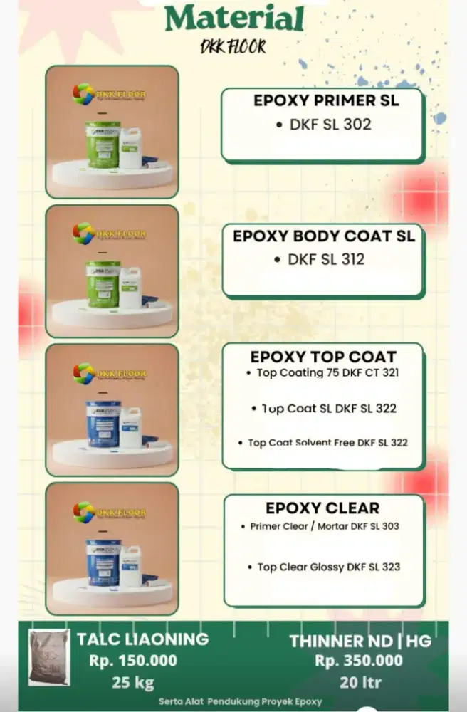 EpoXy Berkualitas dan terpercaya
