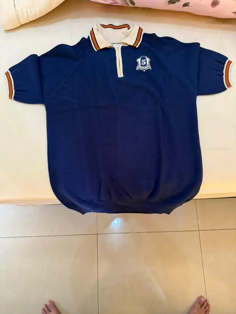 Polo Navy brand club of five size XL