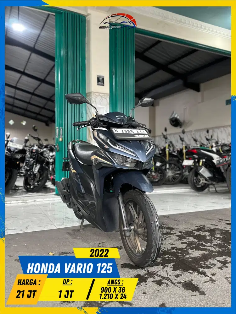 HONDA VARIO 125 2022 MONGGO GAS KANN MASZEHH HIKMAH MOTOR KEPUH