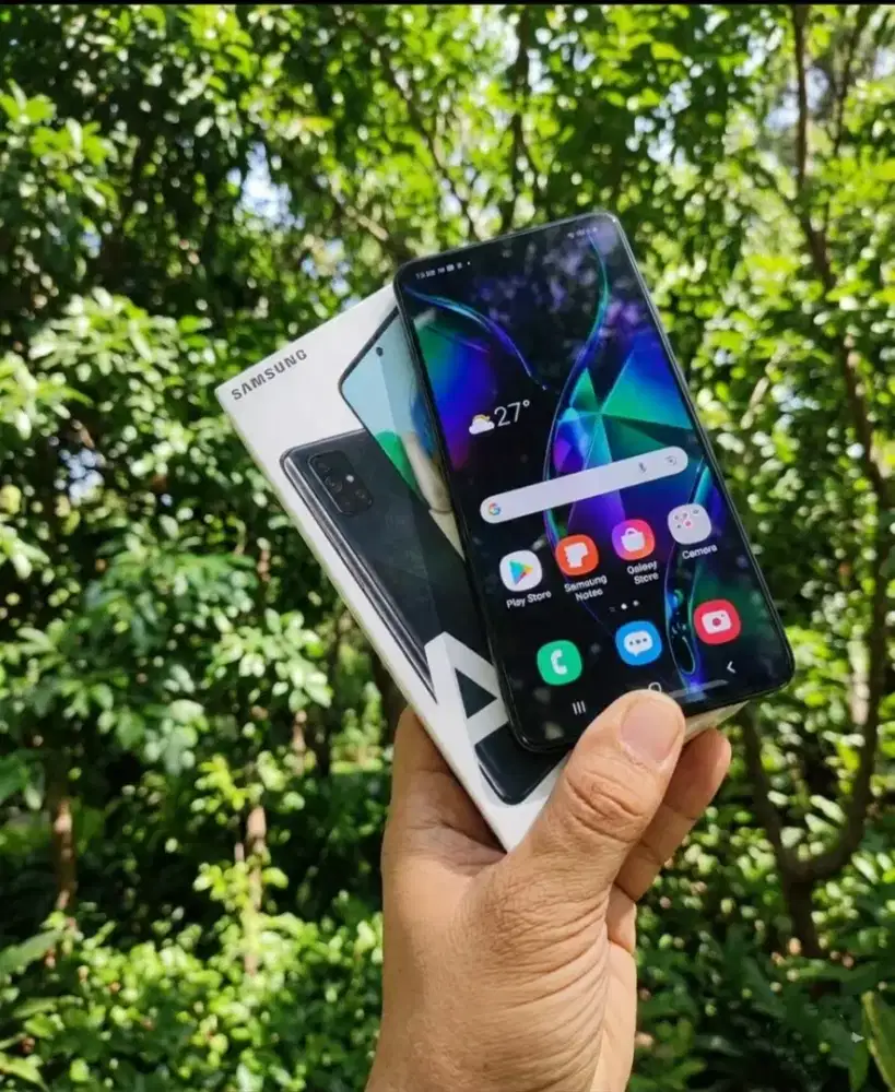 Samsung A71 Super Amoled Resmi Indonesia