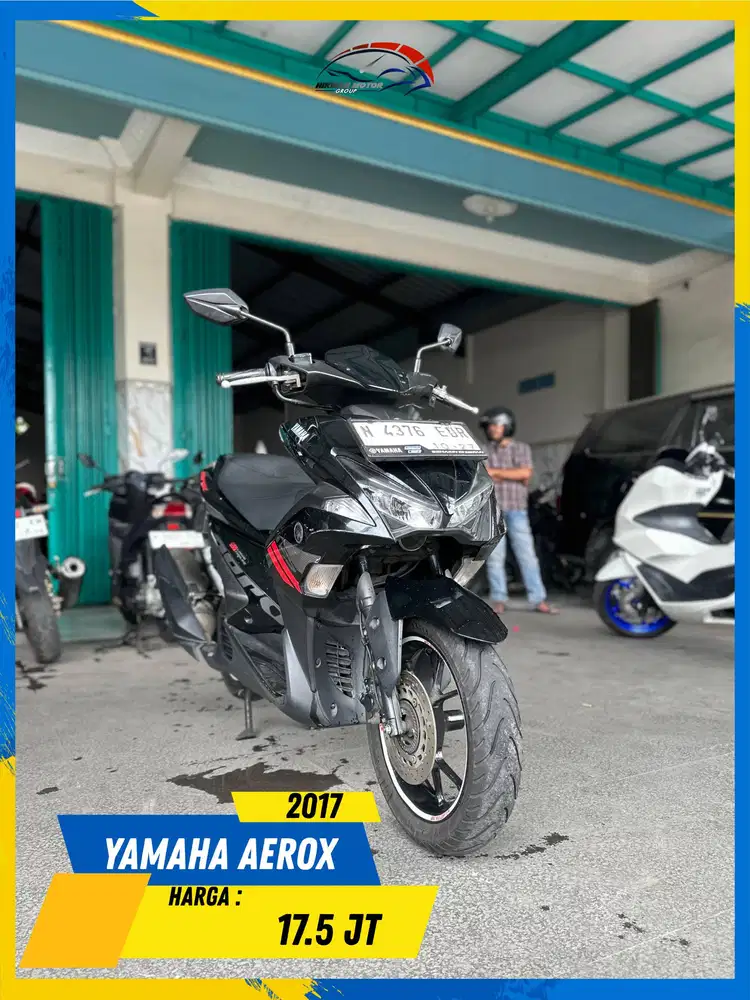 YAMAHA AEROX 2017 MESIN DIJAMIN AMAN MASZEHH HIKMAH MOTOR KEPUH