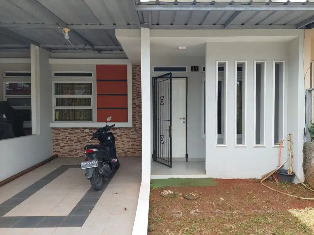 Di jual cepat rumah bagus renov semi furnish, murah banget, BU buat bayar hutang bank